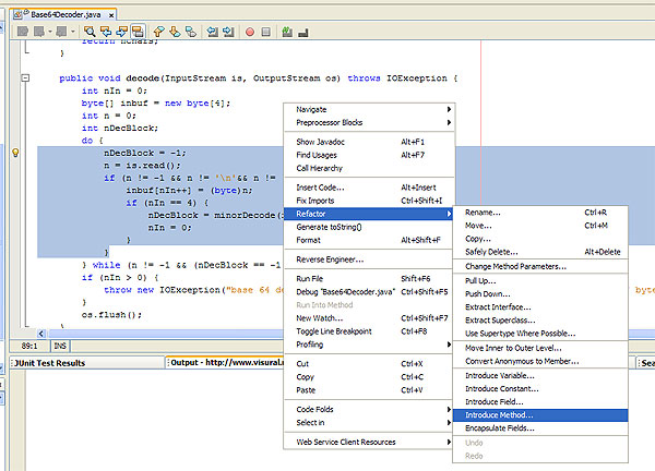 NetBeans Refactoring Tools NetBeans Refactoring Tools